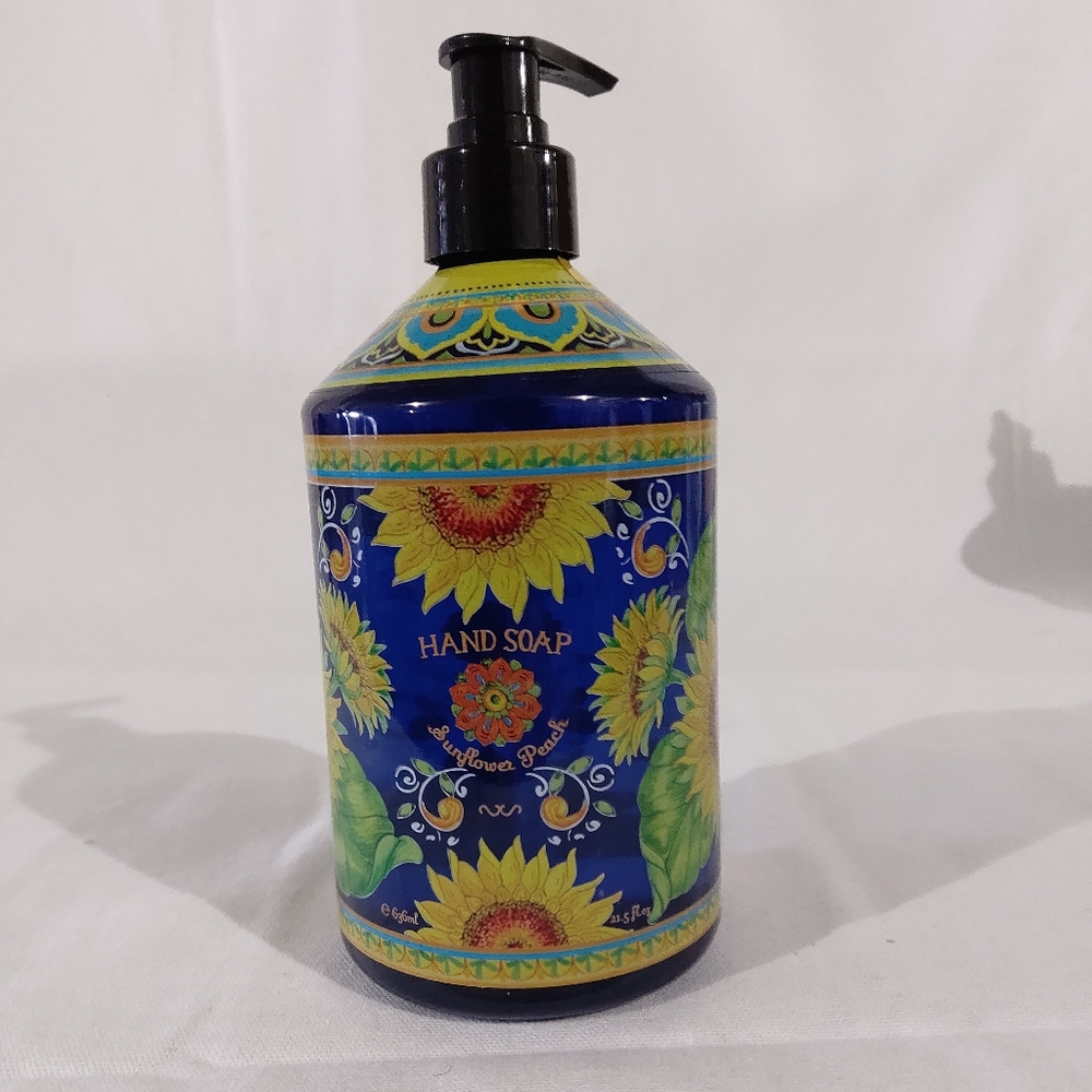 Home and Body  Sunflower And Peach Hand Soap  21.5 oz